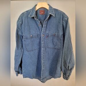 Vintage Levi's Blue Denim Shirt Classic, Effortless, Cabincore